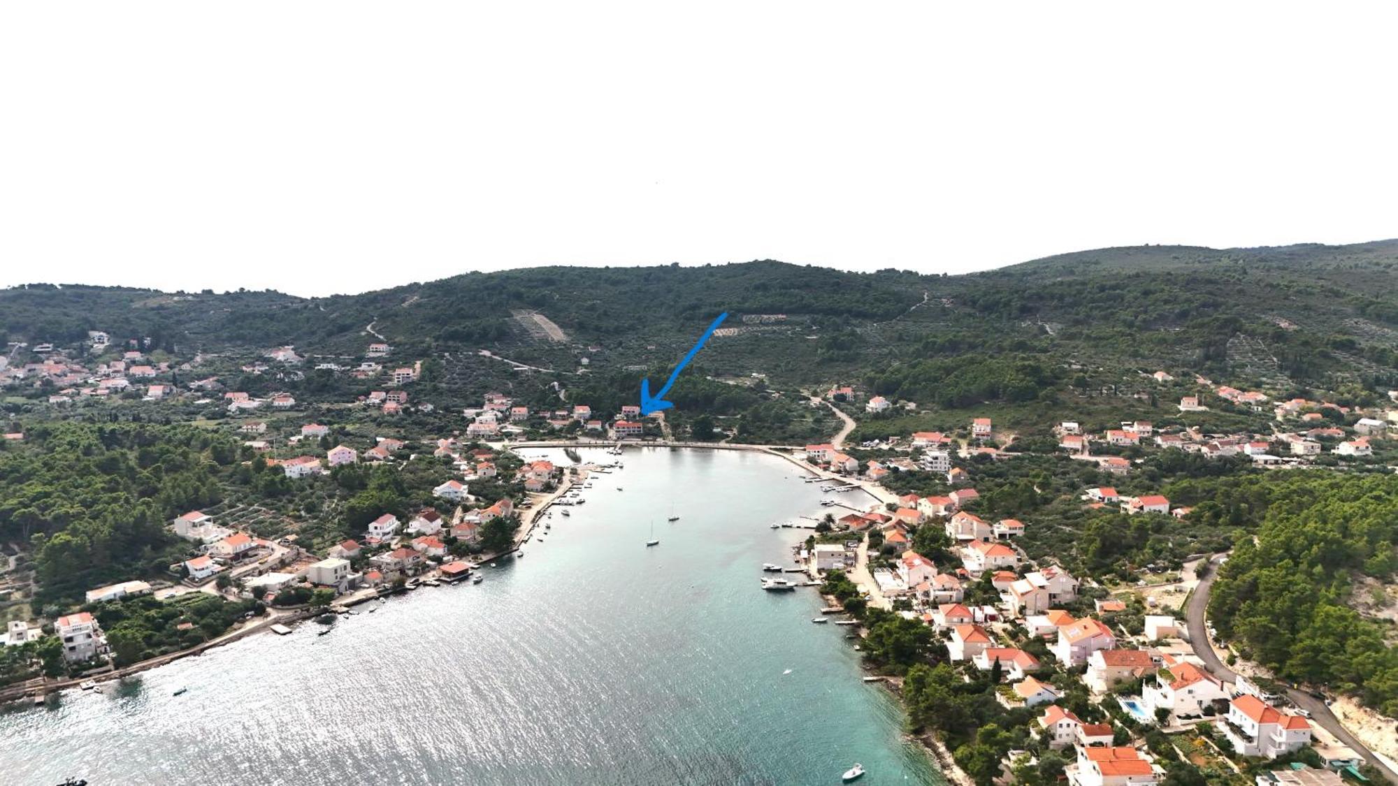 Apartments Ana By The Sea Lumbarda Exterior photo